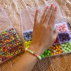 CUSTOM BEAD BRACELETS! donate to my college fund!